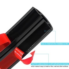 フロアコードカバー ケーブルプロテクター ケーブルカバー コードカバーの画像