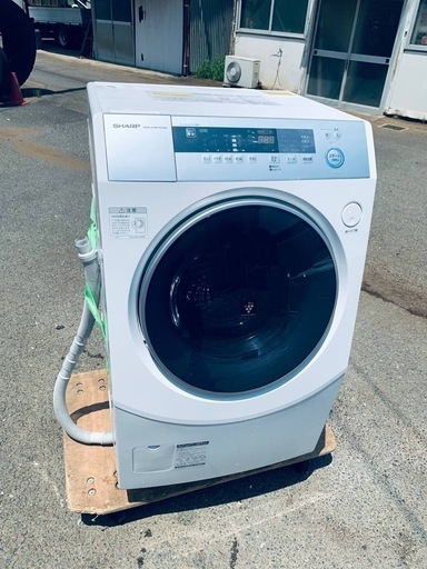 シャープ ES-S7G-WLドラム式洗濯機22年乾燥7/3kg 保証付き シャープ ES-S7G-WLドラム式洗濯機22年乾燥7/3kg シャープ ES-S7G-