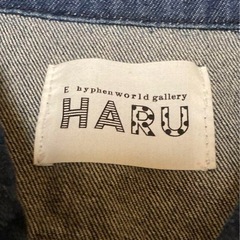 E hyphen world gallery HARUレディースデニムジャケット の画像