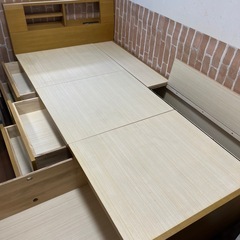 シングルベッドの画像