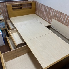 シングルベッドの画像