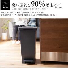 【取引進行中】フタ付きゴミ箱 の画像
