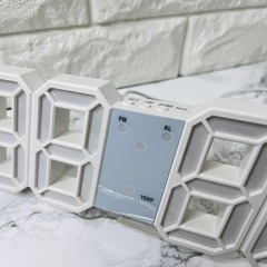 【LEDデジタル時計】温度/アラーム機能付き✨USB給電式の画像