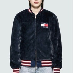 🌟レア商品🌟トミー フィルガー TOMMYトミージーンズ ボアジャケットの画像