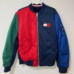 🌟レア商品🌟トミー フィルガー TOMMYトミージーンズ ボアジャケットの画像