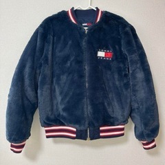 🌟レア商品🌟トミー フィルガー TOMMYトミージーンズ ボアジャケットの画像