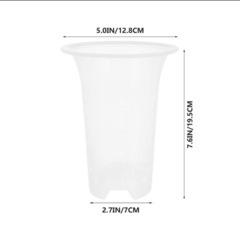 プラスチック植木鉢 プランター 5個セットの画像