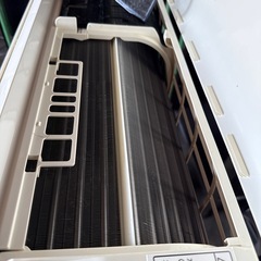 取付工事応談 2017年 パナソニック ルームエアコン CS-F256C 2.5kw 8畳目安 純正リモコンの画像