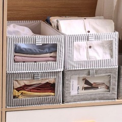 衣類収納ボックス 小物入れ 収納ボックス 折り畳み式 収納の画像