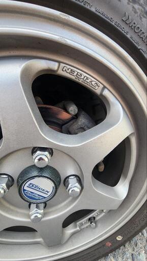 M*S様 Excender 14インチ ホイール 中古品（美品） マルカサービス ホイール 14インチ 14×5.5J +38 PCD100 4穴 MID