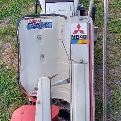 三菱1条刈りバインダー　MB40 秋晴れの画像