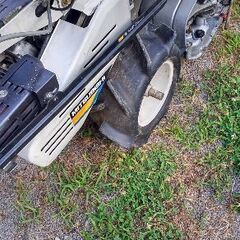 三菱1条刈りバインダー　MB40 秋晴れの画像