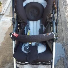 チャイルドシートとベビーカーセットの画像