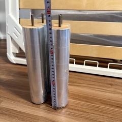 【0円】　無印良品　シングル　脚付ベッドの画像
