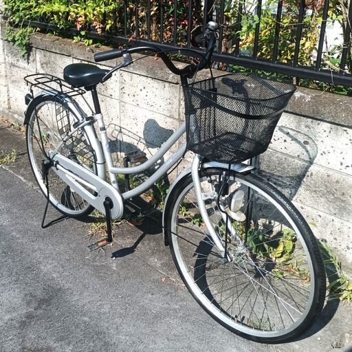 サイモト自転車 26インチ シルバー 楽天市場】サイモト自転車 サイモト自転車｜SAIMOTO 26型 自転車