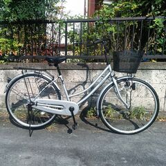 ★お届け可‼★ サイモト自転車 26インチ 『Lapeure』 シルバーの画像