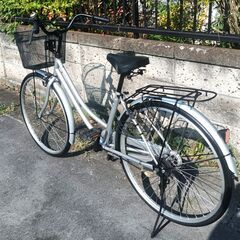 ★お届け可‼★ サイモト自転車 26インチ 『Lapeure』 シルバーの画像