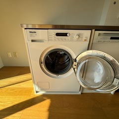 ミーレ洗濯機　Miele W5820WPSの画像