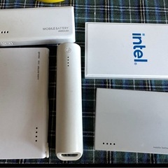 モバイルバッテリー7点の画像