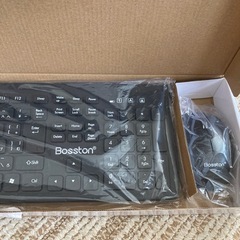 BOSSTON　ワイヤレスキーボード&マウスの画像