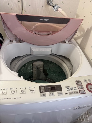 【なかむら】SHARP　洗濯機 差し上げます】SHARP 8kg洗濯機 (RuRu) 井口の生活家電《洗濯機
