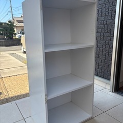 三段カラーボックス2個の画像