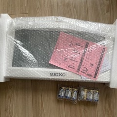 SEIKO セイコー 掛け置き兼用クロック GP502Wの画像