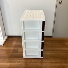 プラ衣装ケース【町田市再生家具】　0730の画像