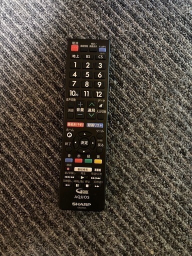 ⑦シャープ　LC-19P5  19型液晶テレビ  2018年製　中古 Amazon | シャープ AQUOS 19V型 ハイビジョン 液晶テレビ