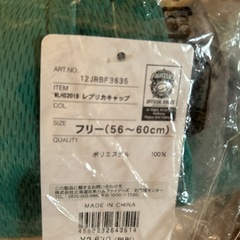 FIGHTERSの帽子  １個500円(西野まで)の画像