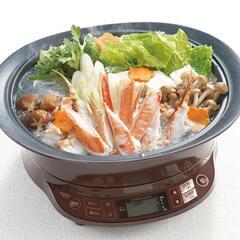 
【早いもの勝ち】IHグリルなべ コイズミ  小泉成器 使い方は4通り料理 揚げ物 カレー 餃子 お好み焼き 焼き肉 ガラストップ タイマー機能 なべ 波型プレート 1400W IH調理器 KOIZUMI KIH-1410/Rの画像