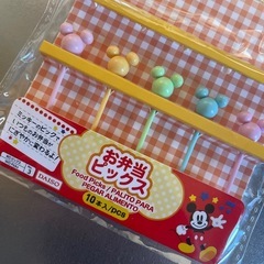 お弁当ピック ミッキーアイコン 5本の画像