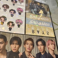 新品未使用✨SnowManRAYS購入特典ステッカーの画像