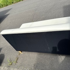 7/31am7時〆切！美品 旭川 2人掛けソファ 横130cm 奥行74cm の画像