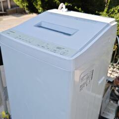 内観美品　2023年製7キロ縦型洗濯機(格安配送)の画像