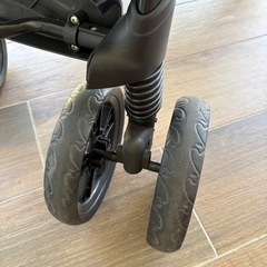 [美品]二人乗りベビーカー カトージ 二人でゴーDX デニムの画像