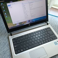 Hpノートパソコン windows11pro Core i5 SSD改変済み RAM16GB 500GB外付けHDD付 の画像