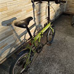 中古自転車 6段変速 20インチ 折り畳み 軽整備済み 防犯登録対応 町田市 相模原市 MM796の画像