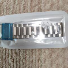 ステンレス製時計替えバンド　22mm 未使用の画像