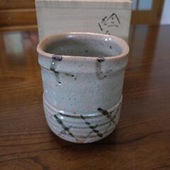 【唐津焼　岡本作礼】湯飲みの画像