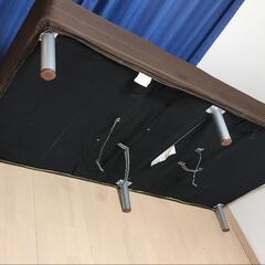 シングルベット　組み立て式　の画像