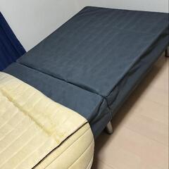 シングルベット　組み立て式　の画像