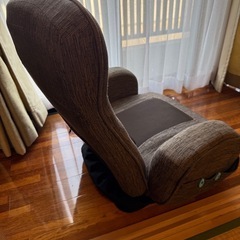 リクライニング可能 座椅子の画像