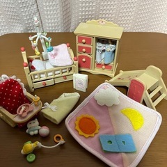 シルバニアファミリー　子ども用セット、中古の画像