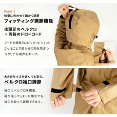【お話し中】ちょっと訳あり　レディースレインコートの画像