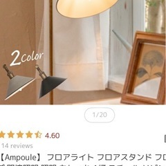 【Ampoule】 フロアライトの画像
