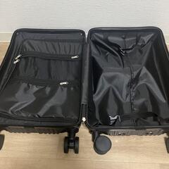 スーツケース　Sサイズ　機内持ち込み　TSAロック　38L 黒　新品　出張　旅行の画像