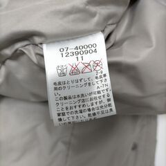 TOKYO STYLE SPORTS ダウン ベージュ フード付き レディース  250722-1Tの画像