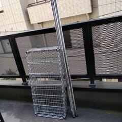 美品  スチールラック  の画像