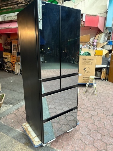 ごろりあん HITACHI 冷凍冷蔵庫 R-KX50N クリスタルミラー (akira) 千鳥橋の